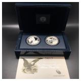 2012 US SAN FRANCISCO "SPECIAL" TWO COIN SILVER