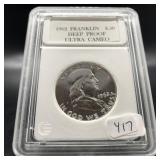 1962 - FRANKLIN HALF DOLLAR (DEEP PROOF ULT