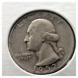 1952 - WASHINGTON QUARTER - SILVER