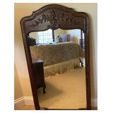 Matching Henredon Four Centuries Wood Mirror