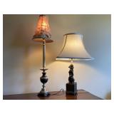(2) Deocrative Side Lamps