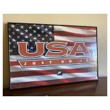 Large Nike USA Basketball Framed Poster