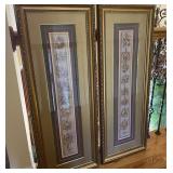 Pair of Gerogian Style Fruit Still Life Framed Art