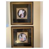 Pair of Prints in the Style of Cameos