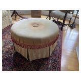 Round Button Ottoman