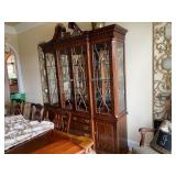 Drexel Federal Style Lighted China Cabinet