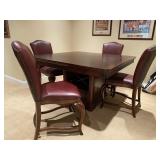 Let Game Night Begin Bar Table and Chairs