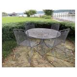 Vintage Metal Patio Set