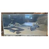 Guy Coheleach Sleeping Mallard Framed Print