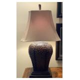 Large Urn Style Metal Lamp