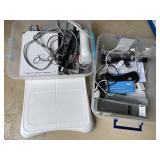 Nintendo Wii, Fit Board, controllers, etc
