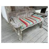 Driftwood Bench