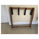 Solid Wood Luggage Rack