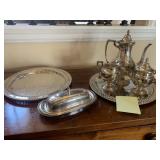 Set of  Sheffield Coffee set++