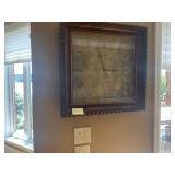 Square Wall clock in Frame