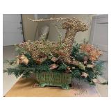 Transitional Reindeer Centerpiece