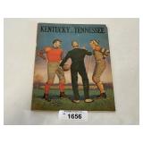 1959 Kentucky vs UT Football Program