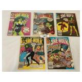 She-Hulk Comics Numbers 1-5