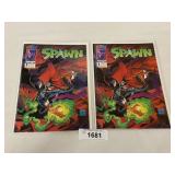 (2)Spawn No 1 Comics