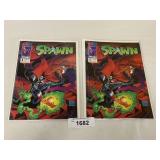 (2)Spawn No 1 Comics