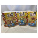(3) The Simpsons Series 9 Figures NIB