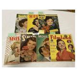 (7) Vintage Entertainment Magazines