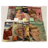(8) Vintage Entertainment Magazines