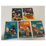 (5) Vintage Mickey Mouse Comics