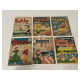 (6) Vintage "Teenager" Comics