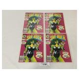 (4) She-Hulk No 1 Comics