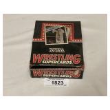 Incomplete Box of NWA Wonderama Wrestling Cards