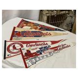 Collection of St Louis Cardinals Pennants