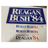 4 pcs Reagan-Bush 