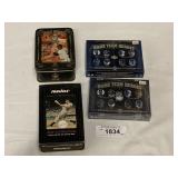 Four Commemorative Card Sets