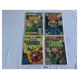 (4) Our Fighting Forces Featuring the Losers