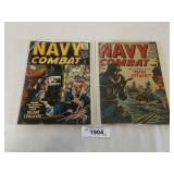 (2) Navy Combat Comics