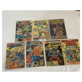 (7) Vintage Superman Comics