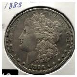 1883 MORGAN SILVER DOLLAR