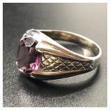 AMETHIST & STERLING - ABOUT SIZE 8