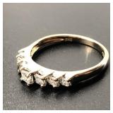 DIAMOND & GOLD - ABOUT SIZE 7