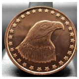 COPPER ROUND - 1 OZ