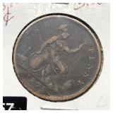 1875 GREAT BRITAIN PENNY