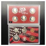 2006 SILVER PROOF SET- 10 COINS- NO BOX