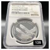 2020 COOK ISLAND DOUBLE EAGLE NGC PF70 1/2 OZ SILV