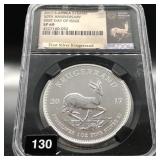 2017 S.AFRICA FIRST DAY OF ISSUE NGC SP69 SILVER