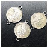 1941-1942  SILVER MEXICO 20 CENTAVOS