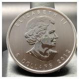 2012 CANADA SILVER 1 OZ