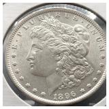 1896 MORGAN- BU - DEEP MIRROR PROOF LIKE