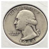 1944 WASHINGTON SILVER