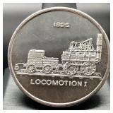 LOCOMOTION 1 OZ SILVER ROUND